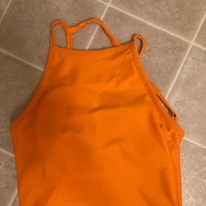 KJ high rise swim top